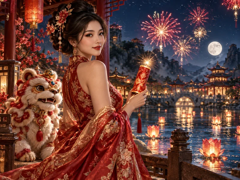 Firecracker Luck — သရုပ်ဖော်ပုံ