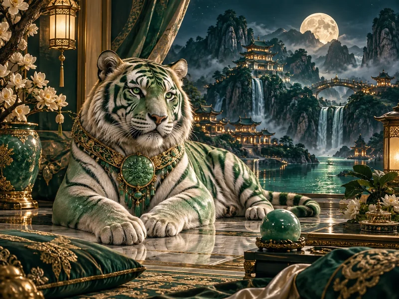Jade Tiger — သရုပ်ဖော်ပုံ